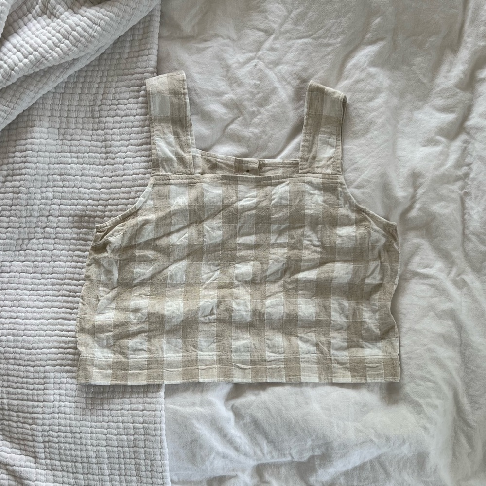 Madewell Undyed Edition Linen Blend Sunside Top (6)